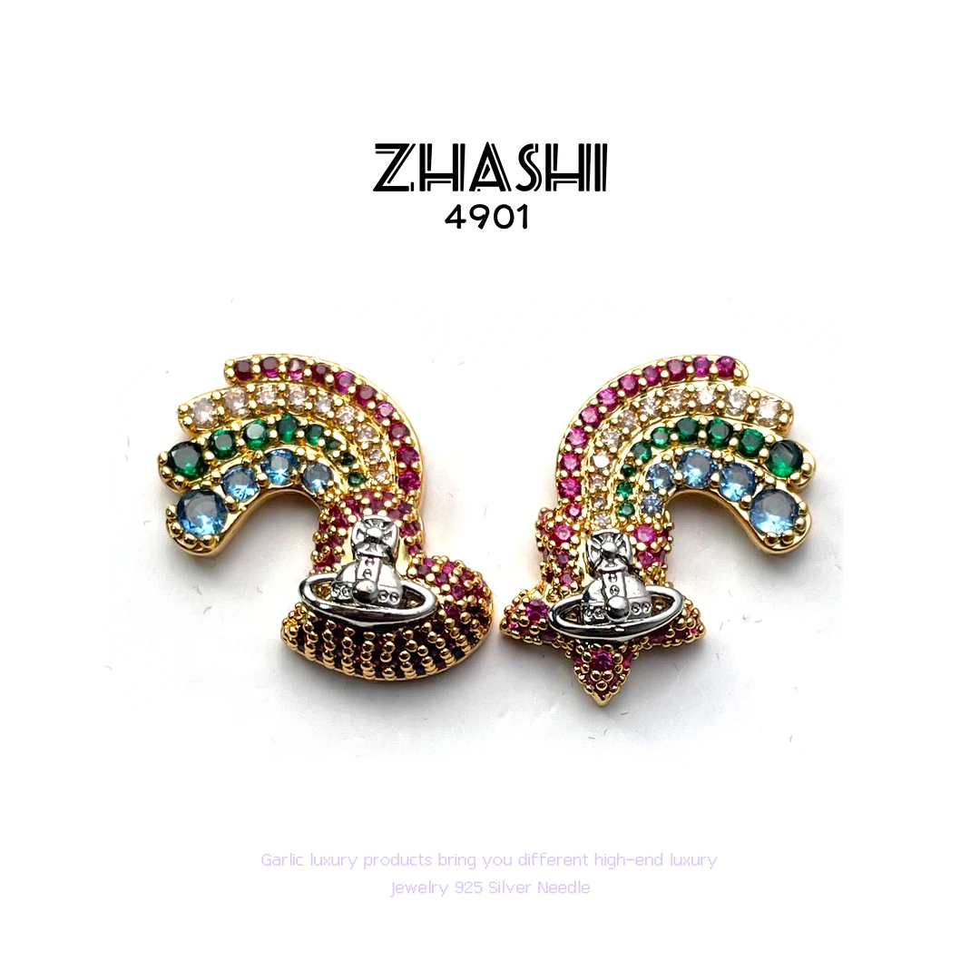 铜合金耳饰 设计师款耳饰-4901