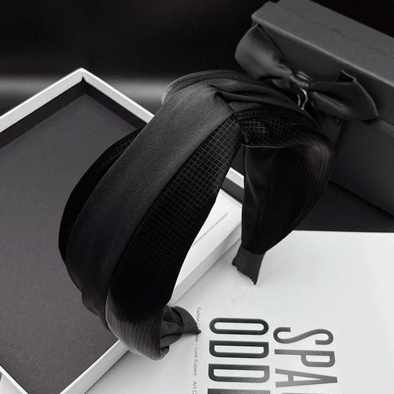 发箍女2025年韩国网红新款发卡宽边发捆百搭黑色外出压发洗脸头箍