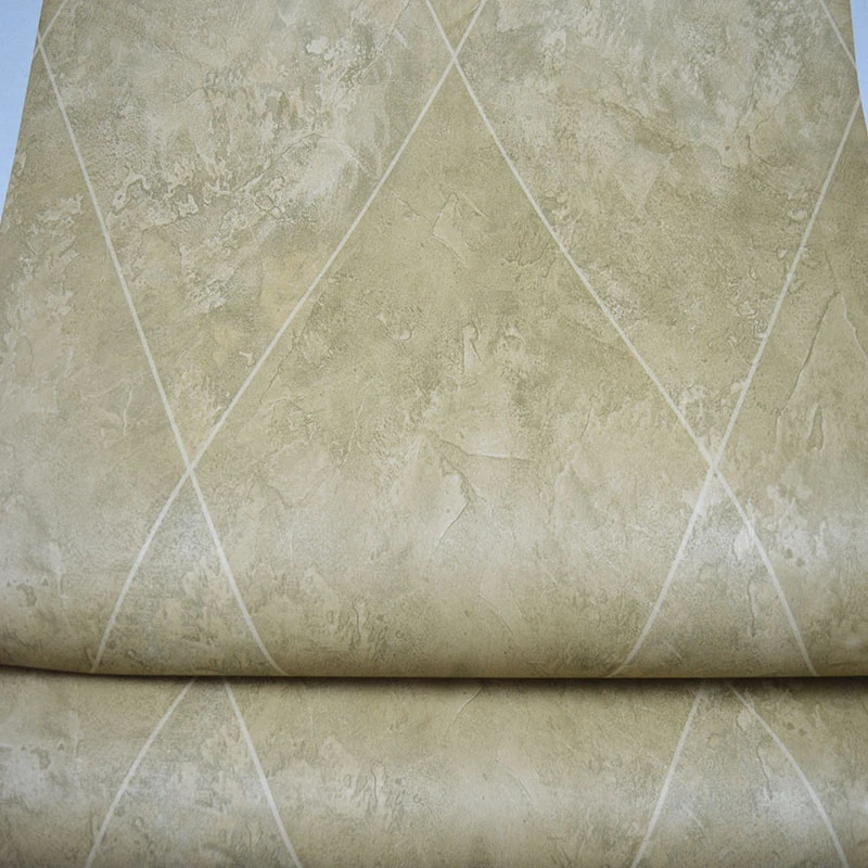 美国进口现货美式乡村复古做旧现代简约几何壁纸卧室客厅背景墙纸