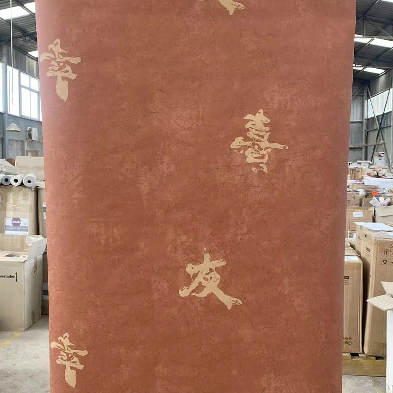 美国进口现货清仓中式古典文字书房茶室卧室客厅背景墙纸尾货壁纸