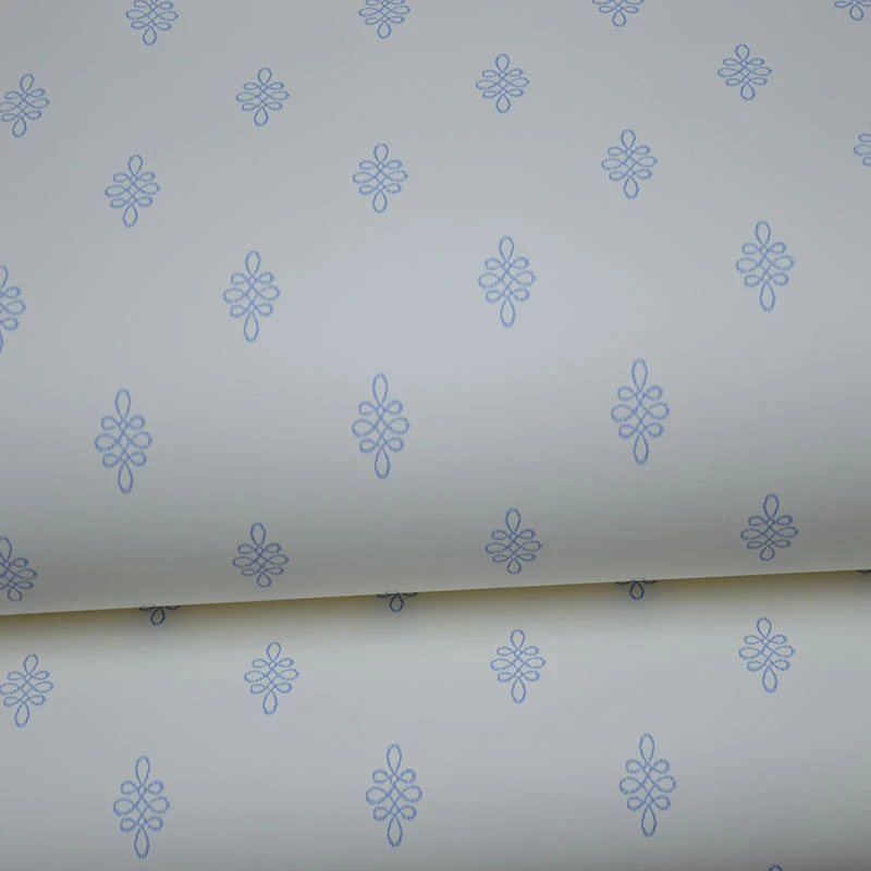 北美原装进口纯纸木纤维环保壁纸现代简约田园小花卧室儿童房墙纸