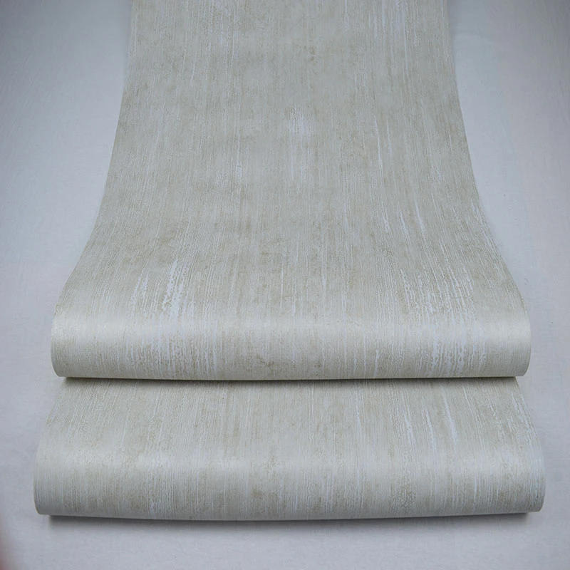 现代简约北欧素色暗纹做旧复古美国进口纯纸卧室客厅书房满铺墙纸