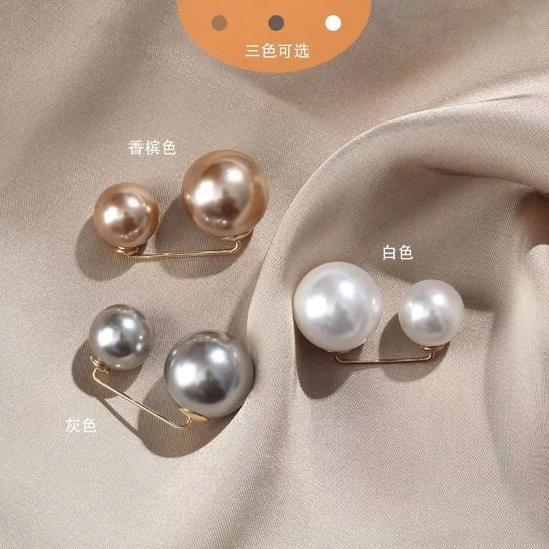 合金胸针 收裤腰别针防走光胸针女领口缩小神器固定衣服领针高档