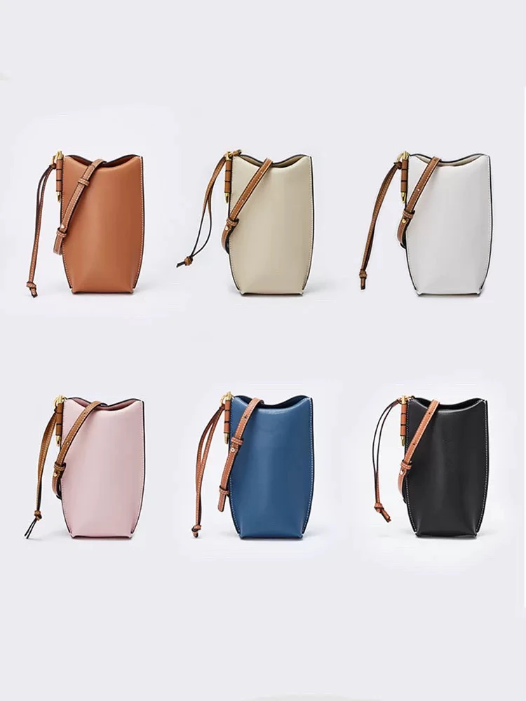 【双十一】2024新款真皮手机包斜挎小包小众时尚软皮质感单肩百搭