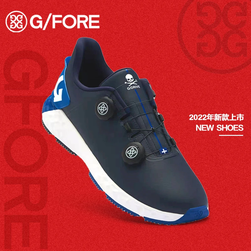 GFORE高尔夫球鞋男士G4DRIVE旋转纽扣防水舒适时尚gfore高尔夫鞋