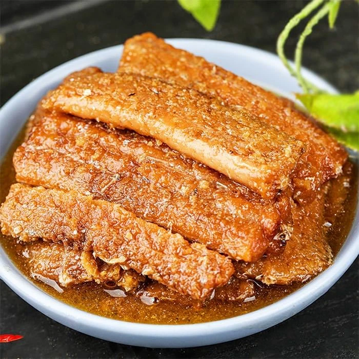 带鱼罐头五香香辣即食拌饭下酒100g/罐