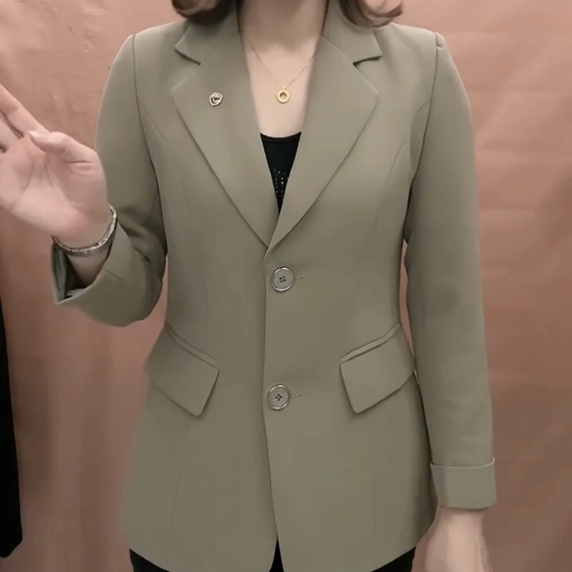 2024新款韩版小西服外套气质百搭洋气时尚休闲款上衣西装女