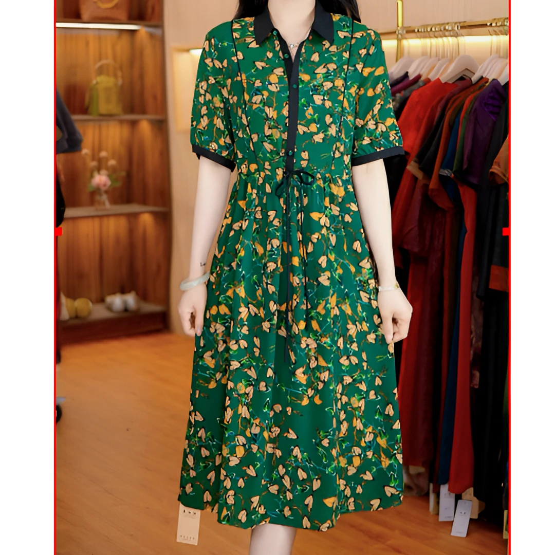 1-926-17新款时尚休闲连衣裙