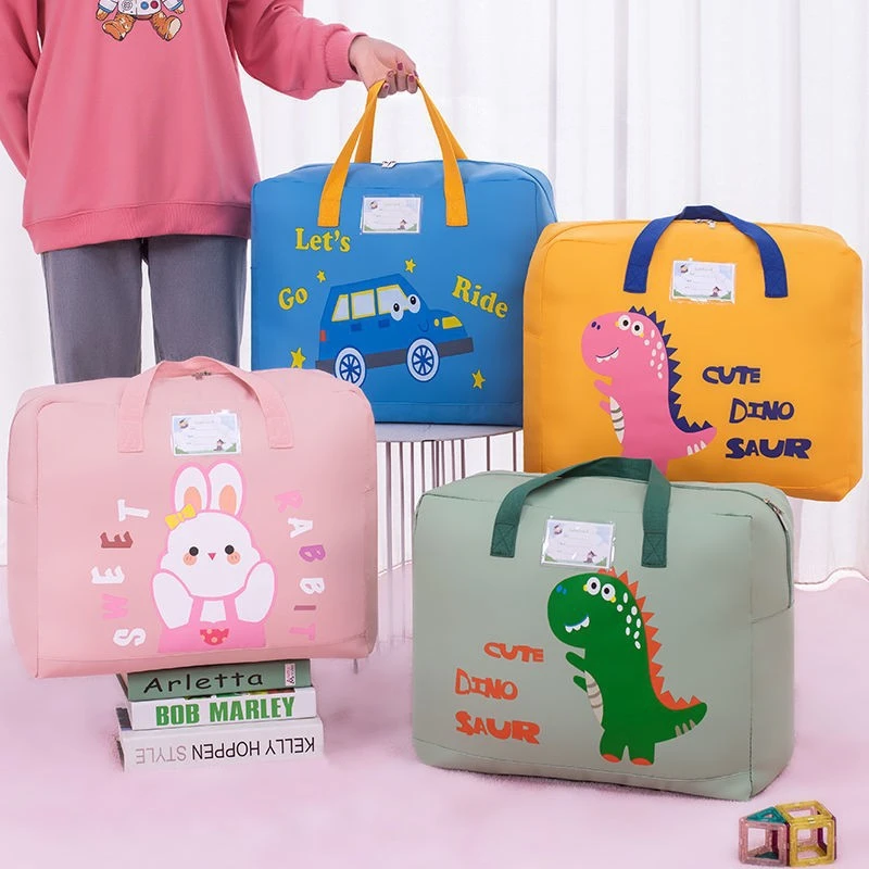 幼儿园棉被收纳袋卡通牛津布儿童棉被袋防尘被子收纳袋批发
