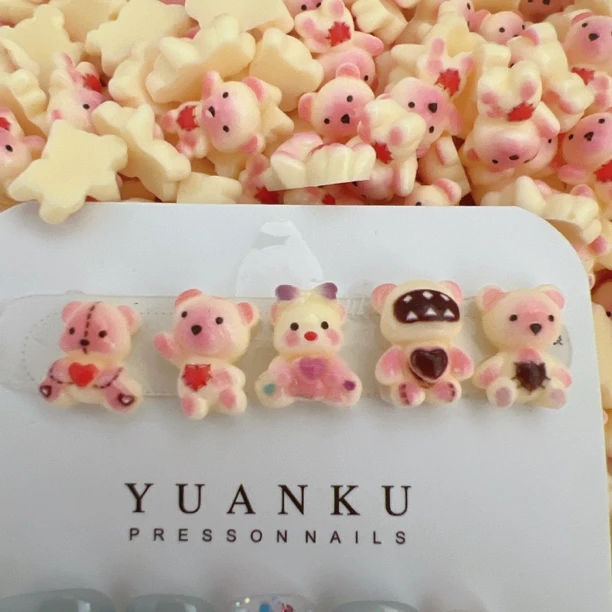 【好玩款】夜光硬货手工美甲发夹材料包