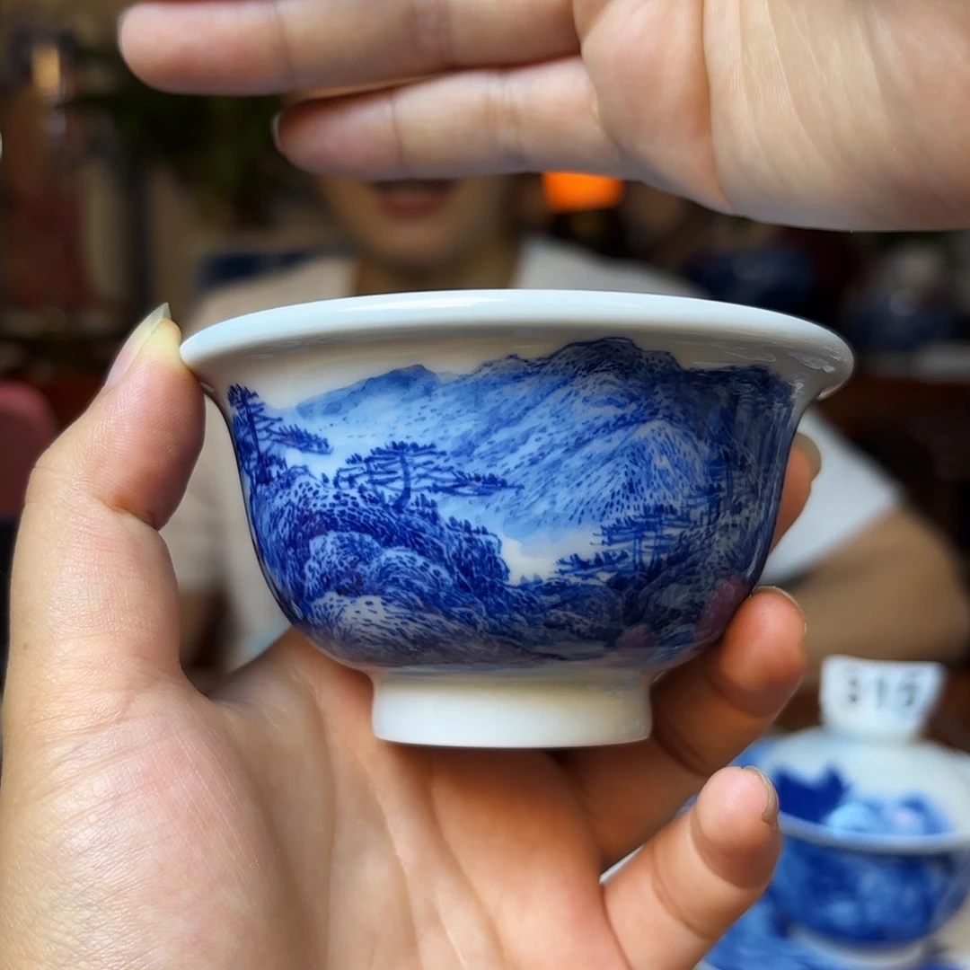 ?*倫王庆龙老师手绘陶瓷