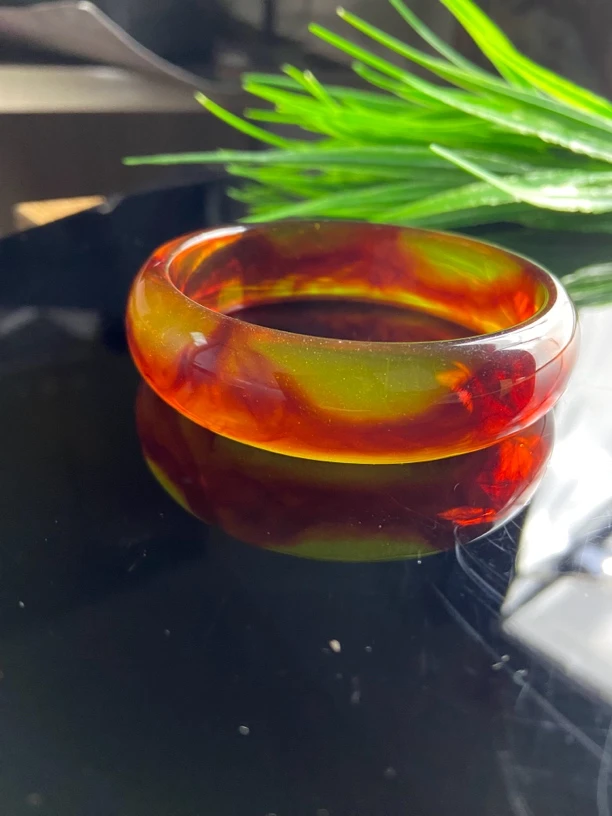x058珍品S级血灵芝手镯首饰