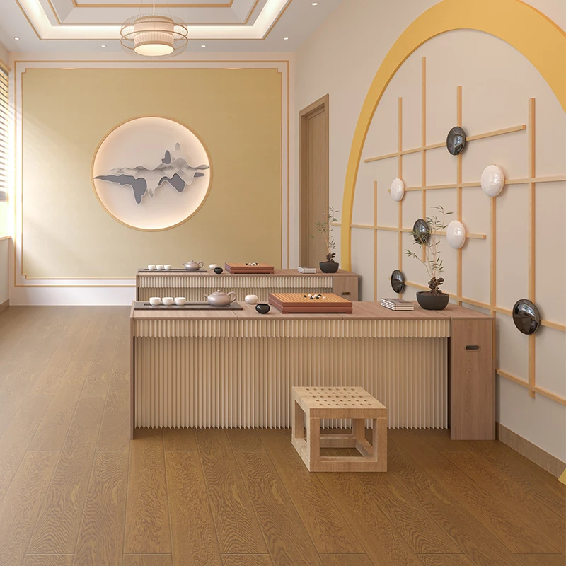 轻奢创意隐形茶几凳时尚家用桌带凳一墙纸隔简约折叠风琴纸艺长凳