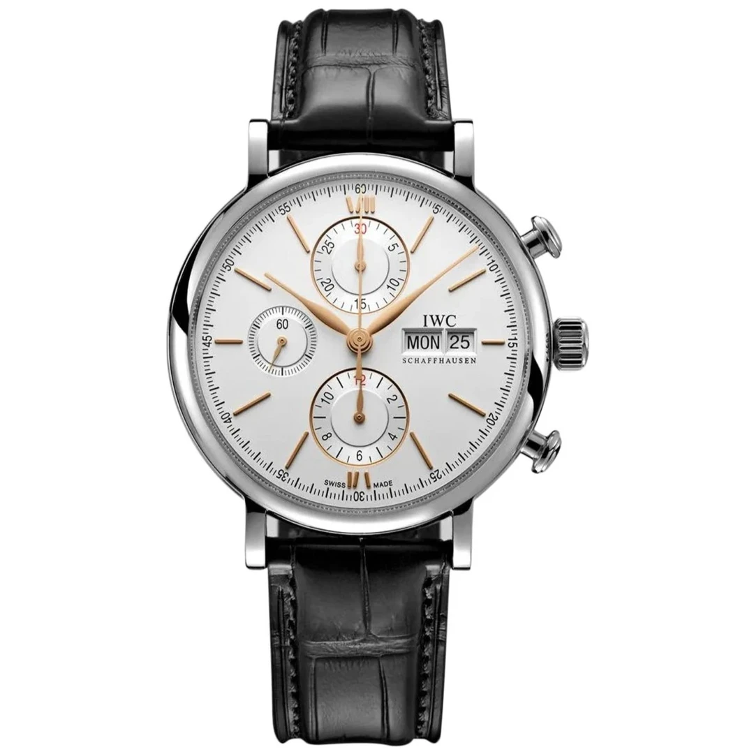 99新 IWC/万国 柏涛菲诺IW391022/42mm/三眼计时/单表