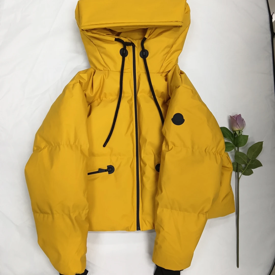 【潮酷精灵】时尚连帽短款羽绒服外套