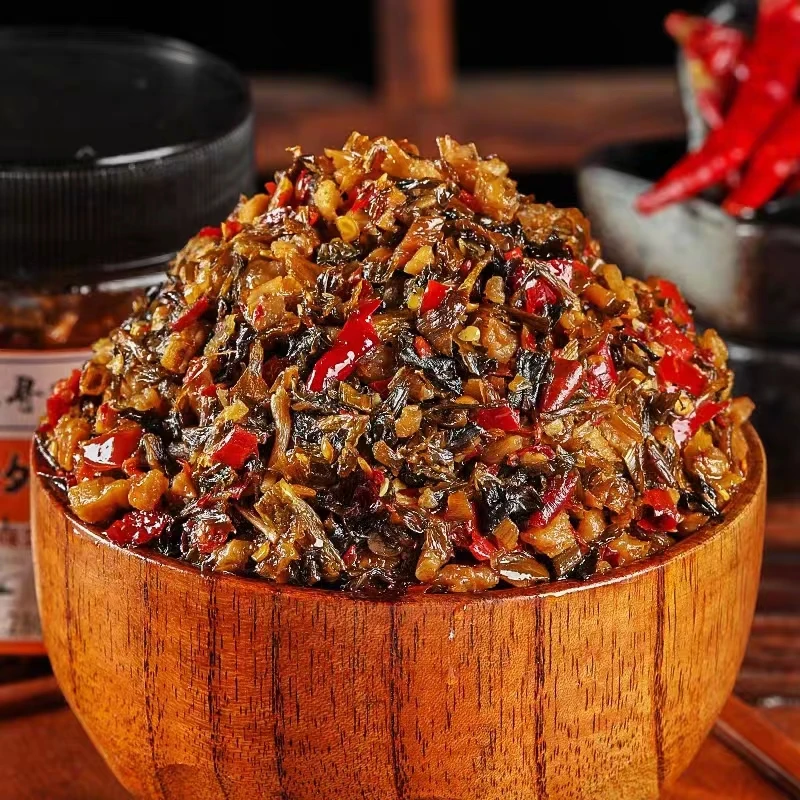 【现货爆品】外婆菜100g*8包原山态湘西外婆菜湖南特产湘西农家咸菜