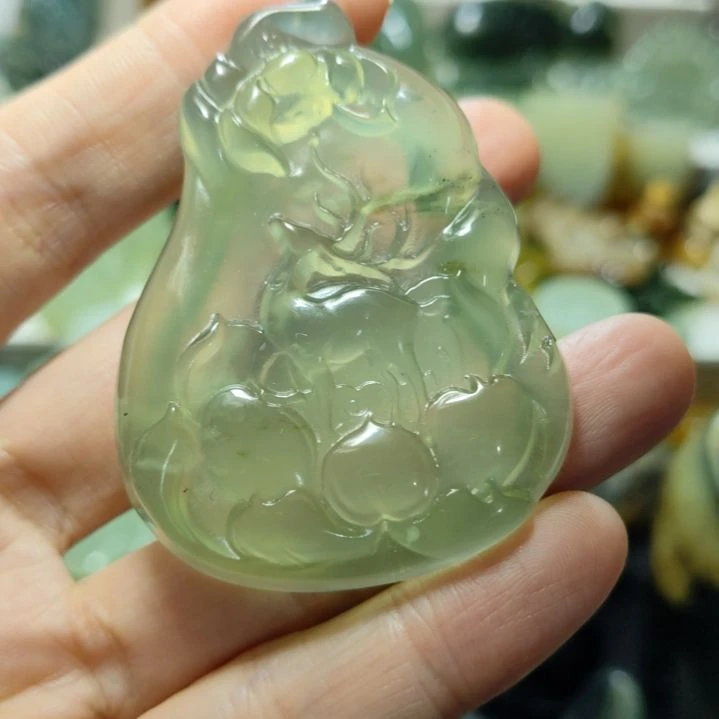 岫玉挂坠款式未镶嵌