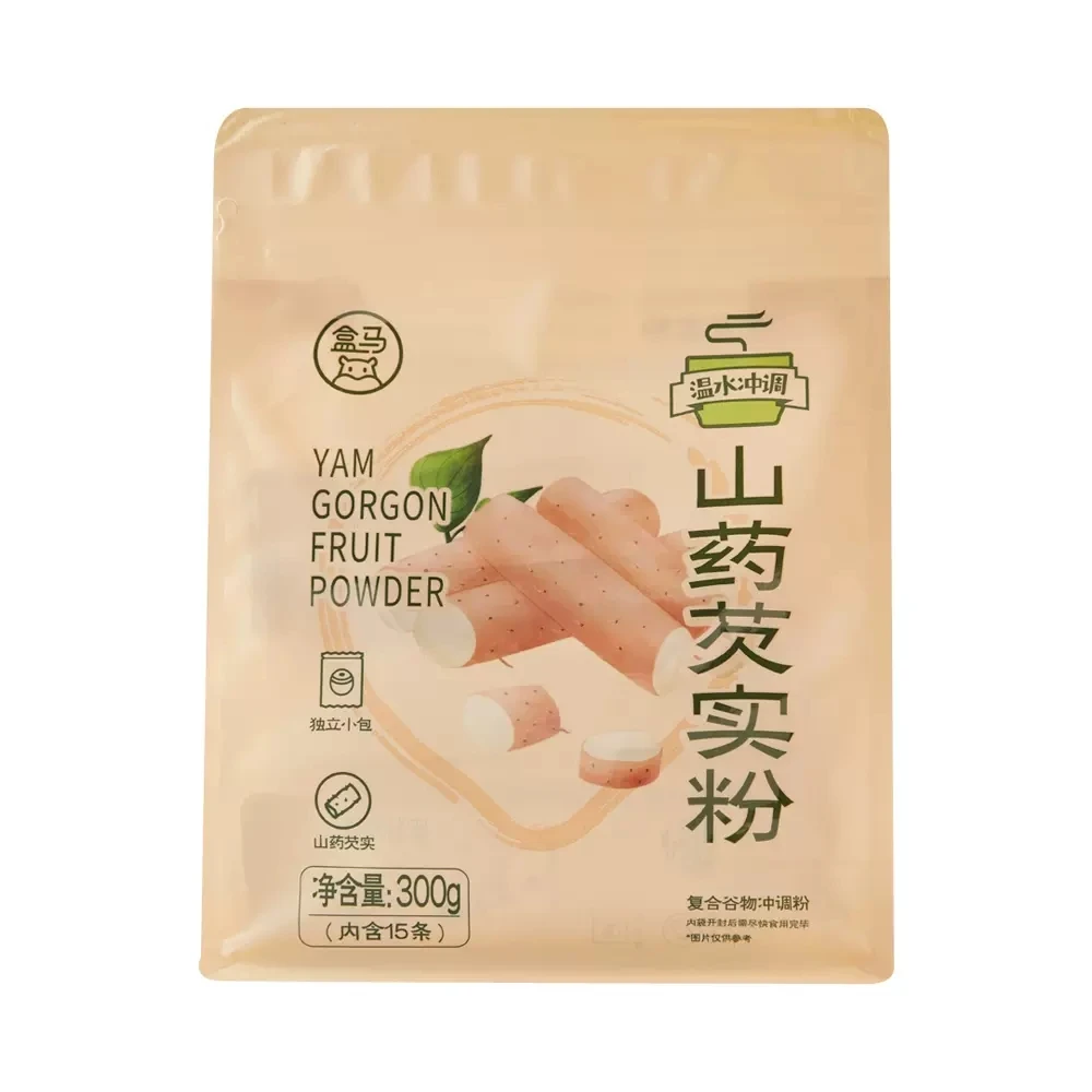 盒马代购山药芡实粉300g独立包装脾胃儿童成年人早餐山药粉芡实粉