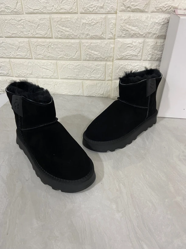 922雪地靴短筒拉链防滑加厚加绒保暖冬季新款保暖