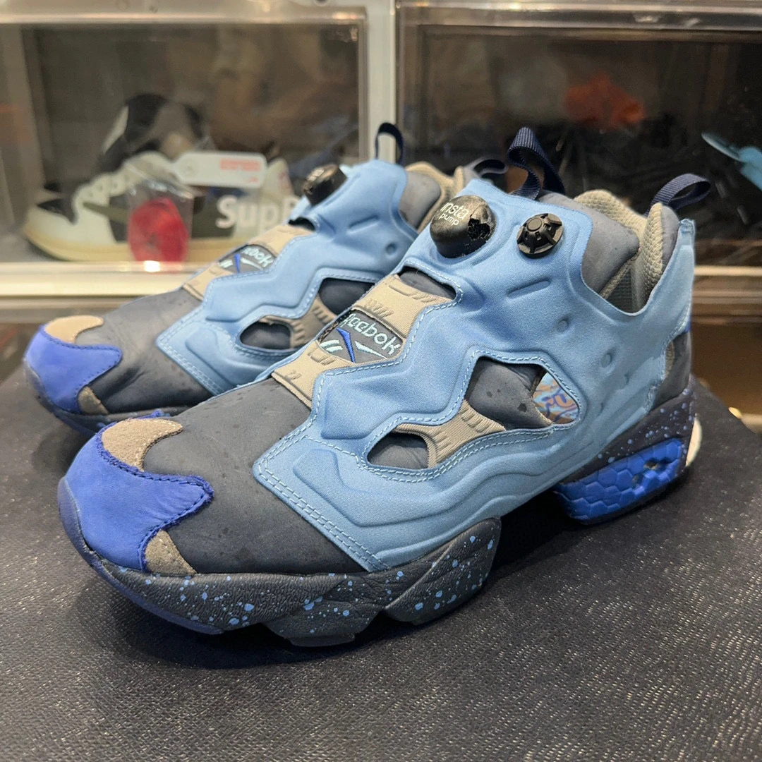 42.5码/Reebok 蓝色 生活休闲鞋/8新无盒