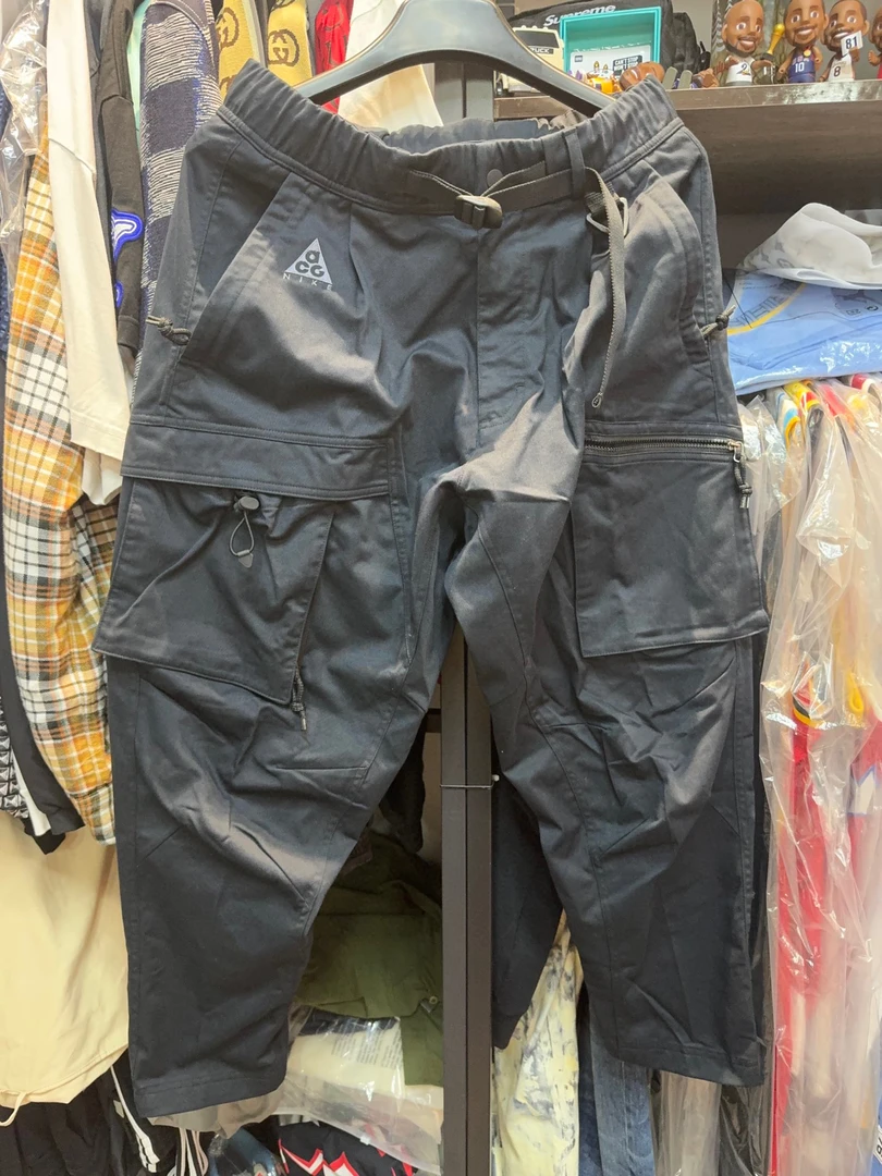 S码/ACG NIKE 户外机能高端防水锥形运动裤长裤/全新无吊牌