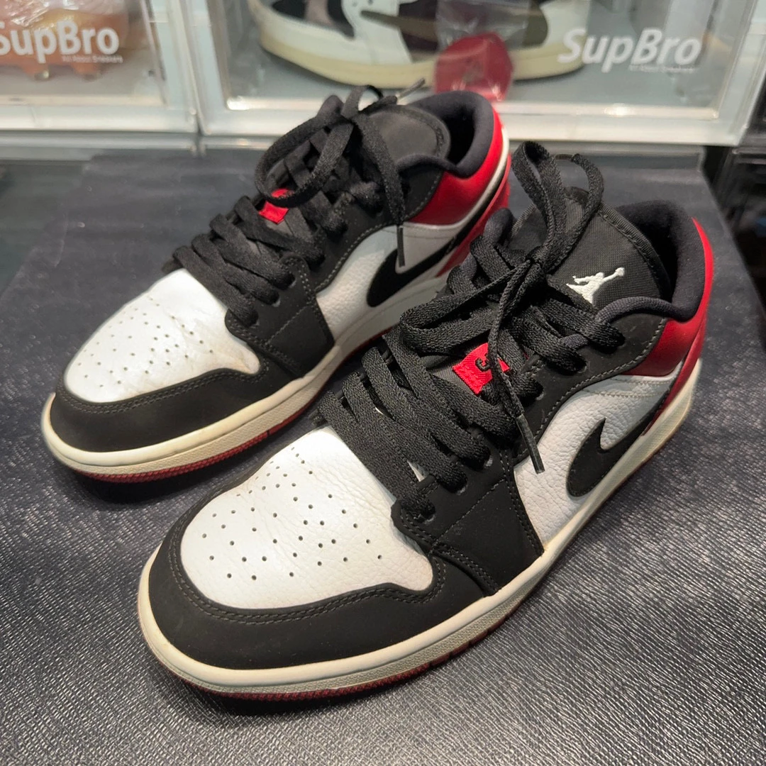 41码/AJ11 黑脚趾 复古篮球鞋/95新无盒