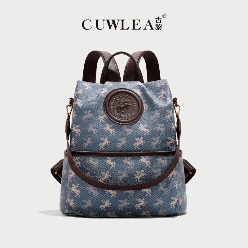 【CUWLEA/古黎】2024年独角兽图案系列新款双肩背包GL-360329