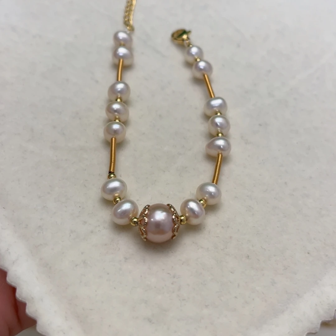 【闪购商品】淡水珍珠手串未镶嵌?***?