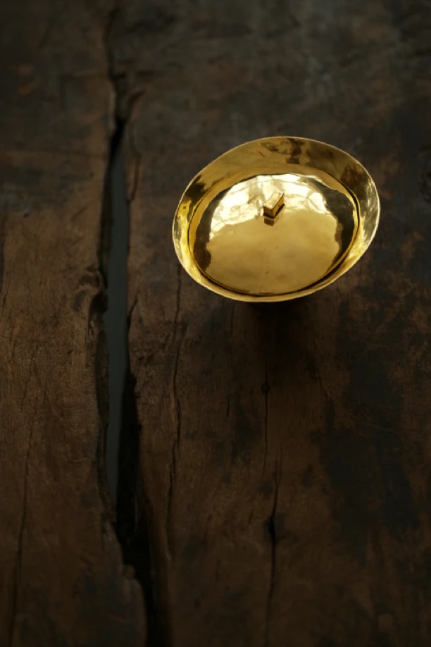 云绅茶事吴燕辉陶瓷金盖碗岩茶盖碗