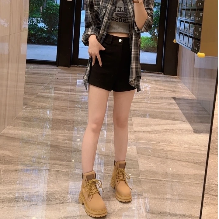 奈奈妮③145小个子【辣妹】短裤百搭显瘦时尚3330