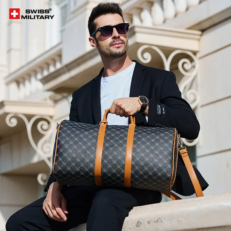 SWISSMILITARY 瑞士军刀手提包单肩斜挎包旅行包多功能打球运动包