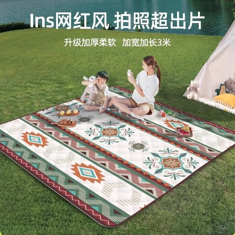 帐篷内地毯折叠户外防潮沙滩野营垫露营地垫防水草坪加厚
