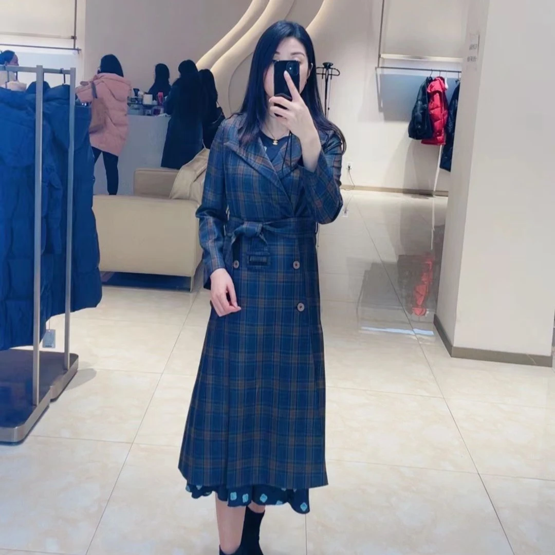 23119152高斯雪岚长款风衣外套（2月活动）