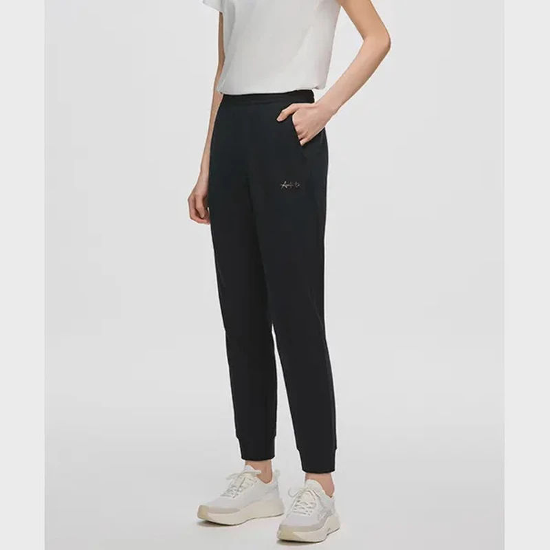 【训练】安踏冰丝裤修身显瘦九分裤女夏季冰感长裤运动裤/162427307