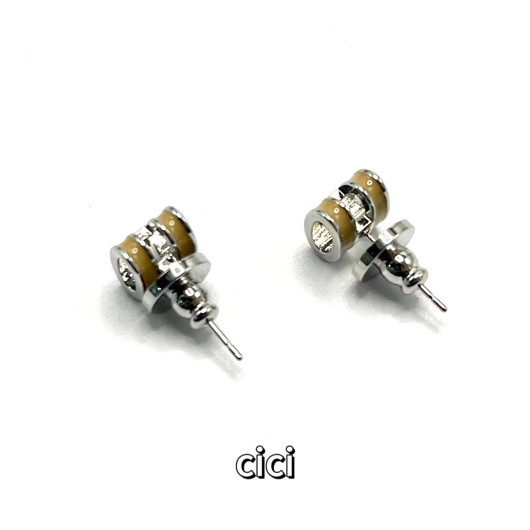 925银耳饰 【CiCi】百搭个性简约时尚素款耳钉-XA0240