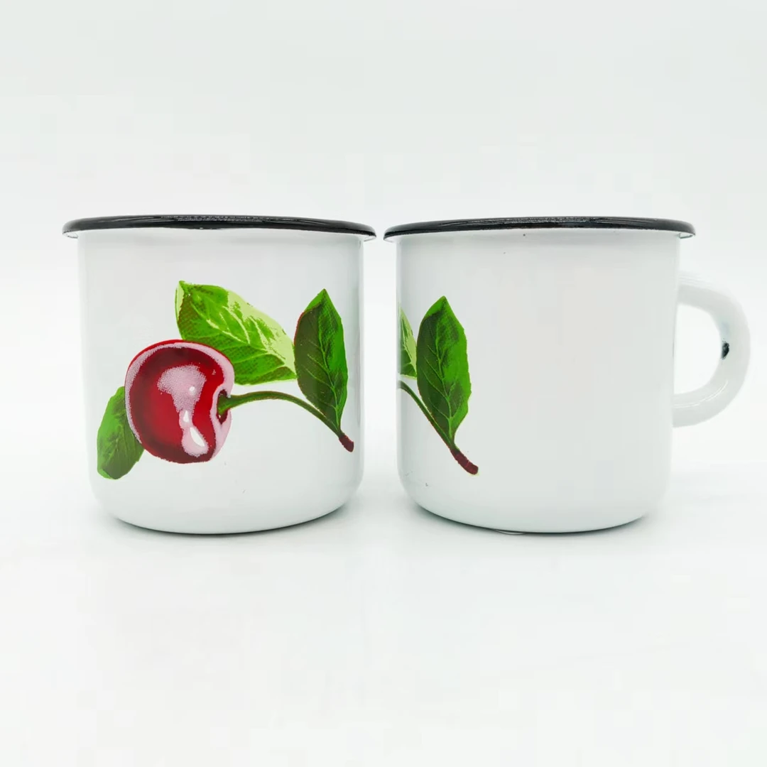 俄罗斯原装进口怀旧复古0.25升搪瓷杯 喝水杯 咖啡杯 马克杯 加厚