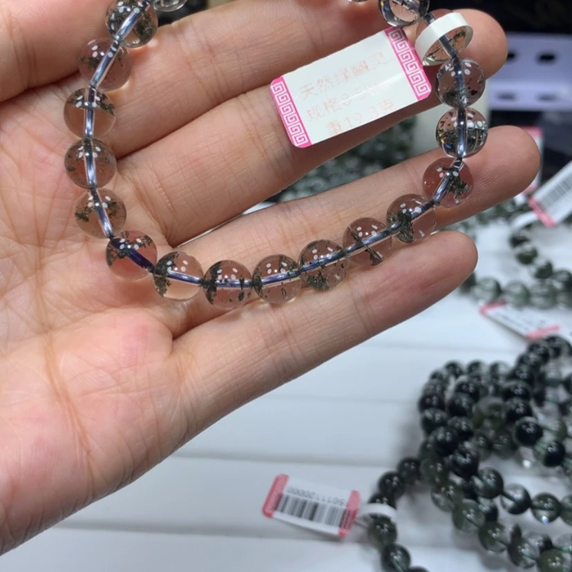 【闪购商品】水晶手串未镶嵌绿幽灵手串