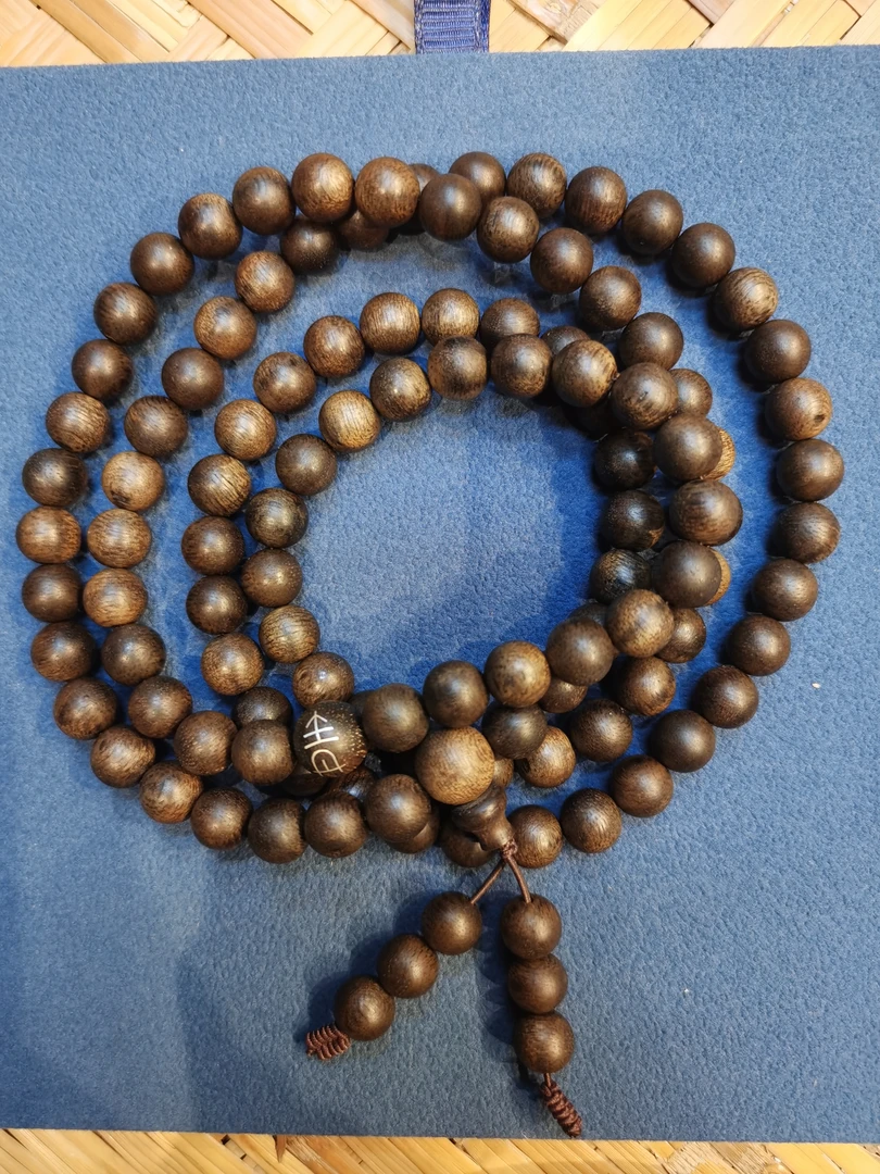 天然沉香多圈手串 5B21