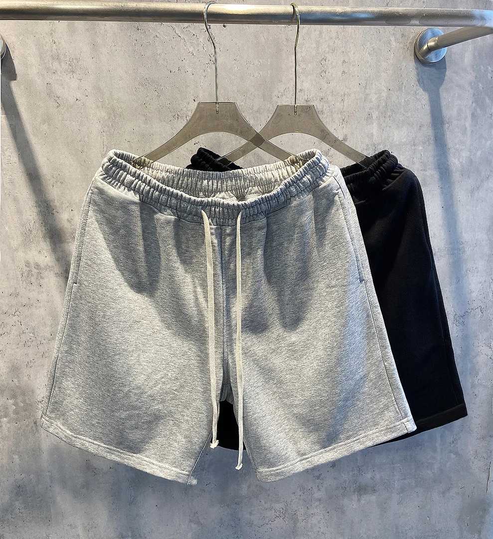 情侣短裤男式夏季宽松百搭休闲运动五分裤大码简约ins港风中裤潮