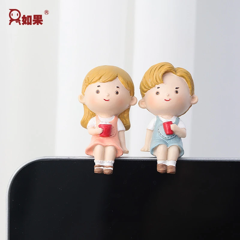 ROOGO/如果恋与时光摆件吊脚娃娃客厅书桌装饰品酒柜情侣女生礼物
