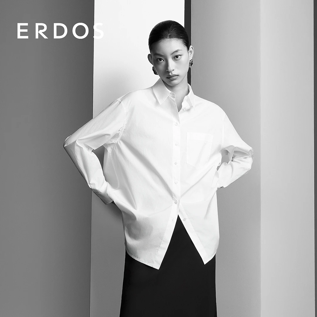 ERDOS 140支匹马棉Boyfriend男友风衬衫神造型必备单品【四重奏】