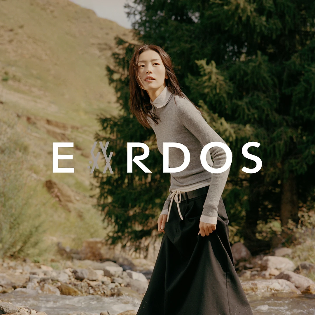 【刘雯联名系列】LIUWEN×ERDOS 精纺高领纯羊绒打底针织衫