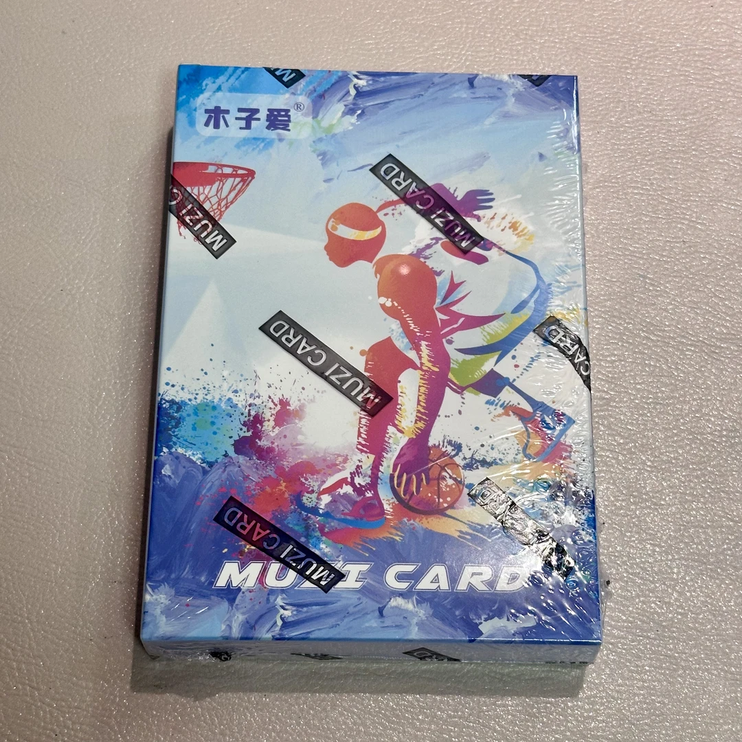 【拆盒】木子爱 银翼系列篮球收藏卡