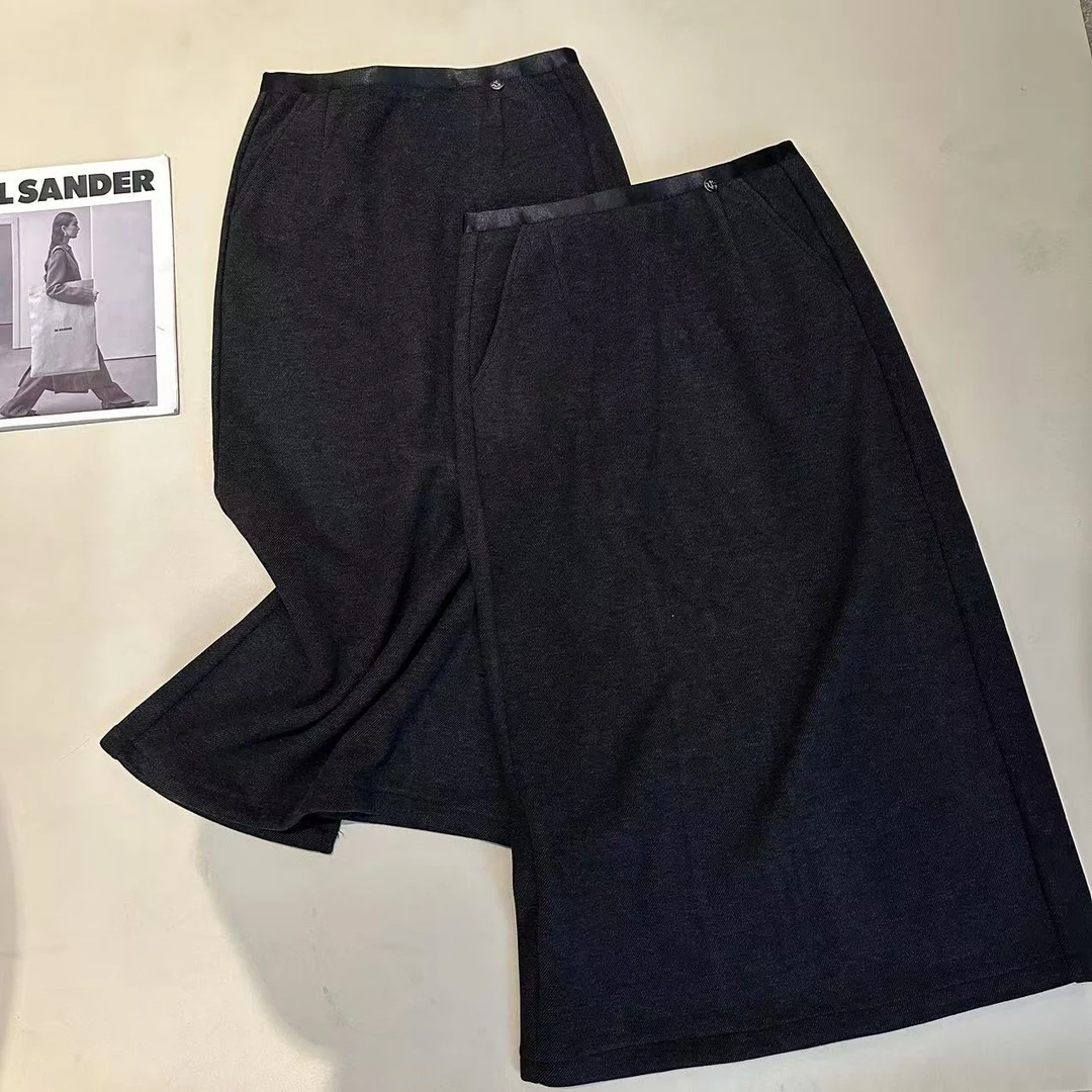 《优麦汇》KH6812冬款设计感时尚半身长裙设计感显瘦百搭