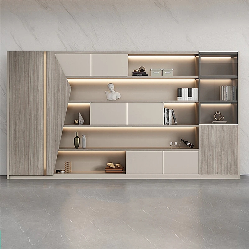 文件柜办公室柜子收纳柜储物柜资料柜收纳柜老板室书柜组合家用