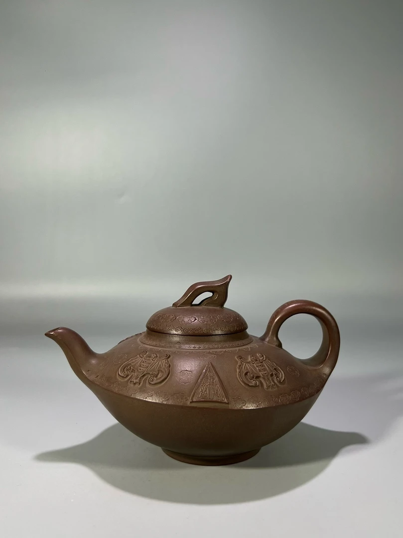 印花贴绘福寿壶「麻布纹」 容量约450cc