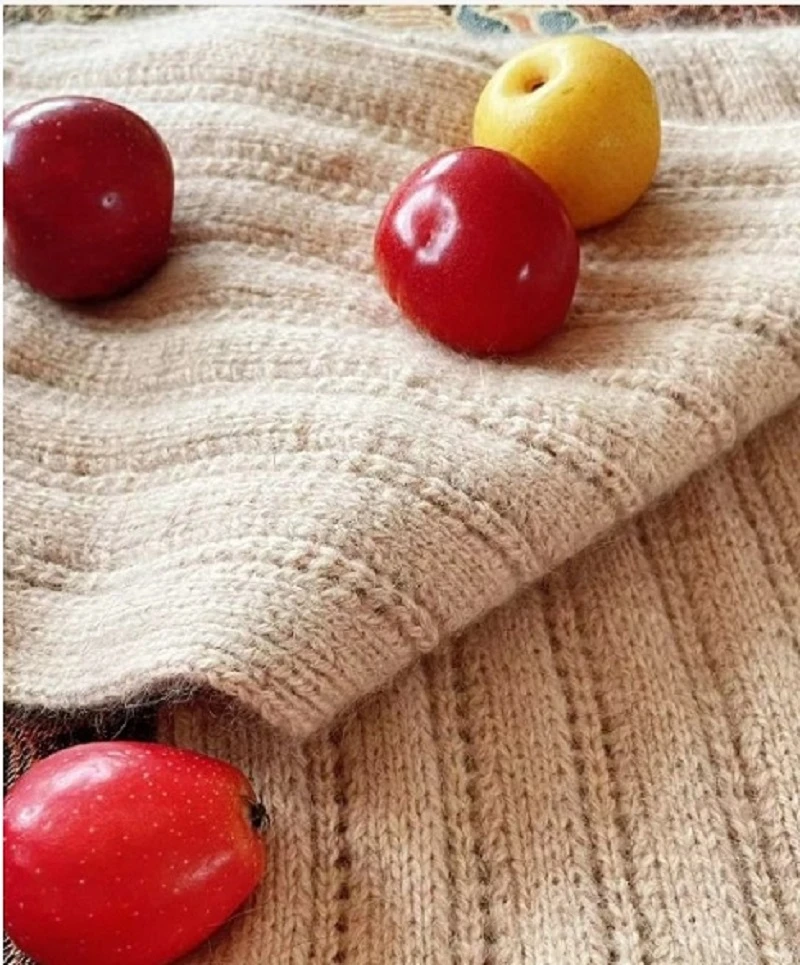 小娜毛线处理（浣熊绒）。