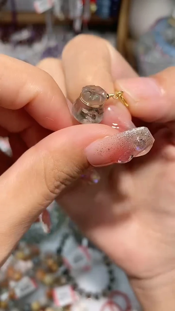 【闪购商品】水晶无未镶嵌幽灵钱袋子 多样式发一