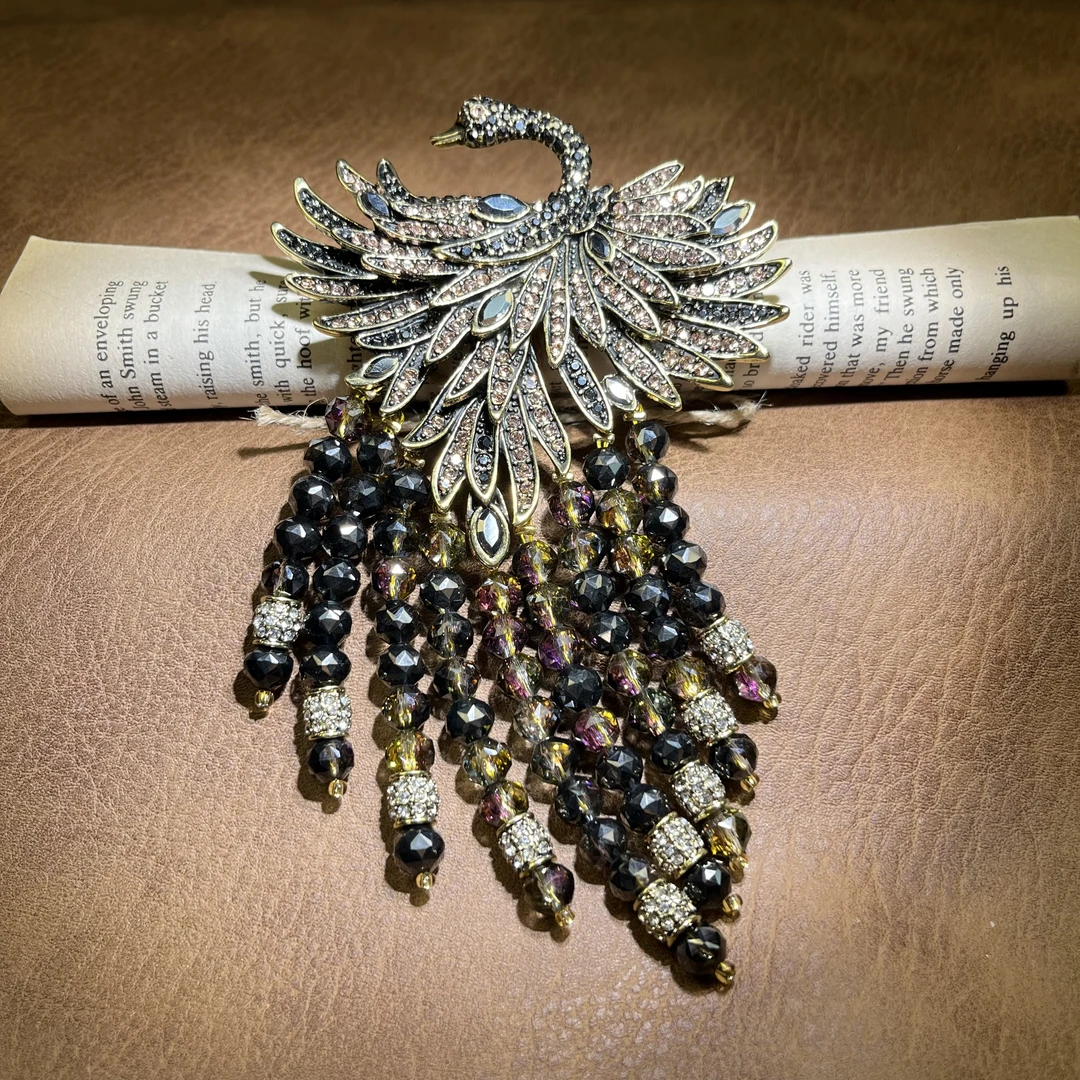 合金胸针 011 欧美夸张中古胸针vintage重工奢华古风小众饰品优雅