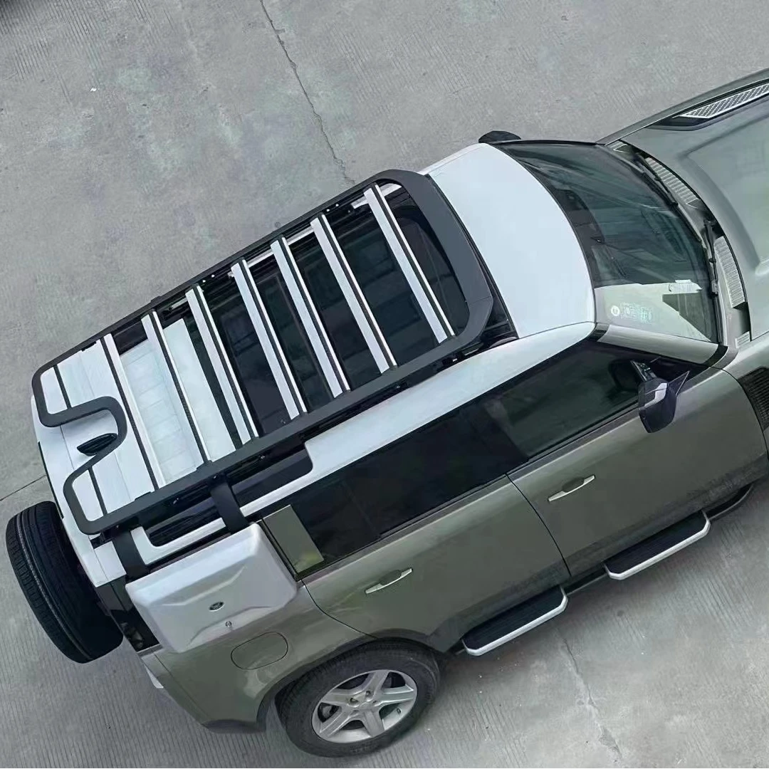 路虎卫士专车专用平台爬梯侧挂书包拓展装备改装装备